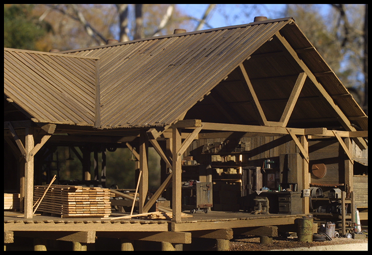 SierraWest O Scale Sawmill Project